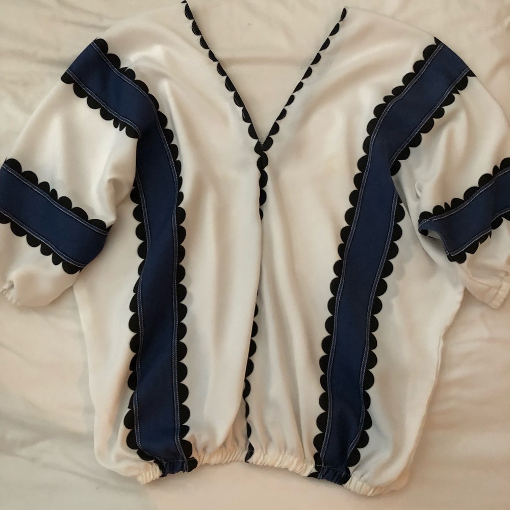 Scallop Blouse